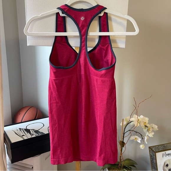Lululemon Magenta Athletic Tank - Picture 4 of 7